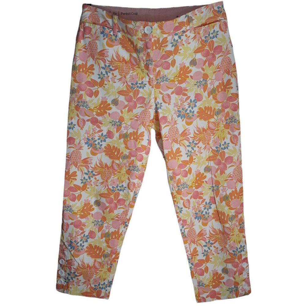 Perfect Crop Fruit & Floral Print View 2